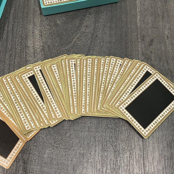 Authentic Tiffany & Co. playing cards - Picture 5 of 6